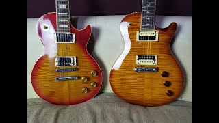 Video thumbnail for Gibson LP Standard & PRS SE Bernie Marsden Comparison by jazzydog