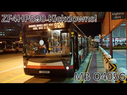 [SMRT]Loud ZF Ecomat 4HP590 Kickdowns - TIB1145S On 901 (Mercedes Benz O405G Hispano Habit)