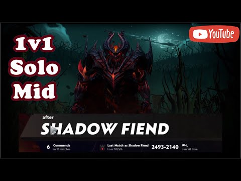 DOTA 2 - [Practice] 1v1 SF Solo Mid Against Fella - Full Gameplay