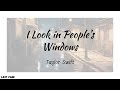 Taylor Swift - I Look in People's Windows | Lyrics