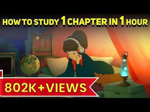 How To Study One Chapter In One Hour | How To Become A Topper | StudyTips | Letstute