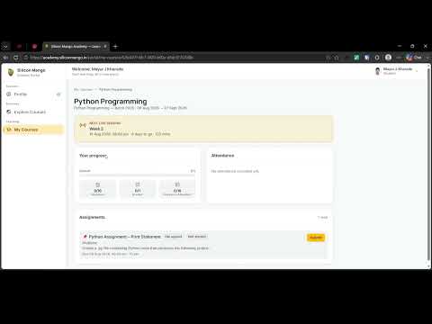 Python Programming Assignment Submission Tutorial