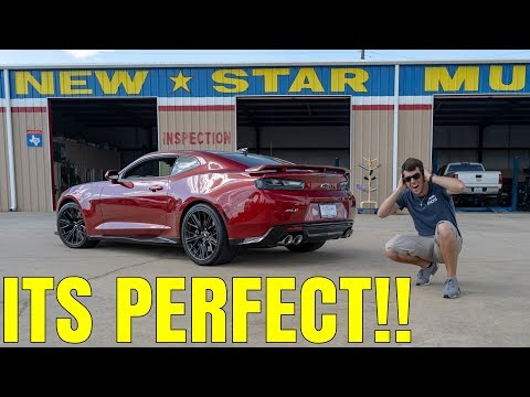 NEW EXHAUST! My Camaro ZL1 GETS LOUD!!