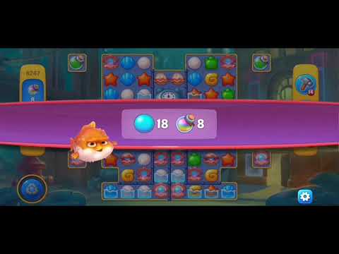 Fishdom 6247 Hard Level - NO 💣🧨💥