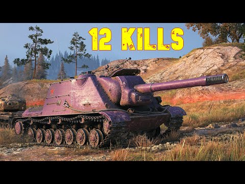 World of Tanks WZ-111G FT - 12 Kills