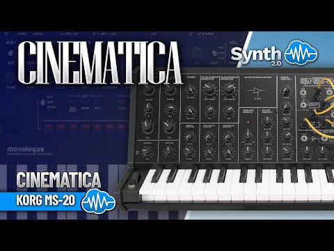 LFO002 - Cinematica - Korg MS-20 ( 35 presets ) - Video Preview 1