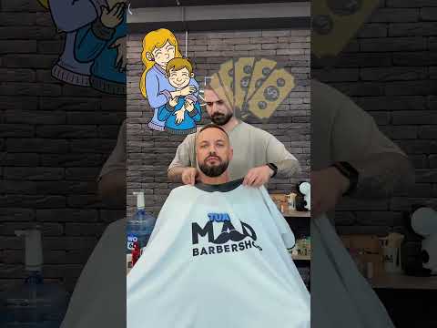 Questo parrucchiere ha fatto una cosa pazzesca al suo cliente... 😳