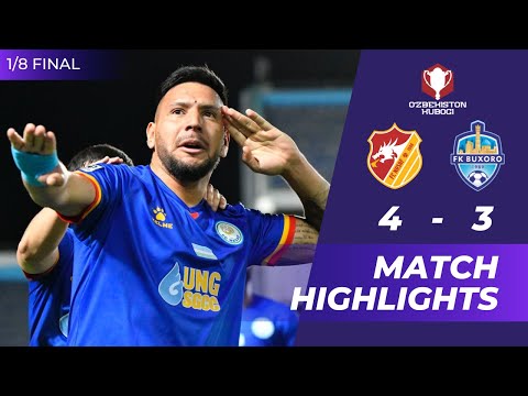 O'zbekiston kubogi. Nasaf - Buxoro 4:3. Highlights