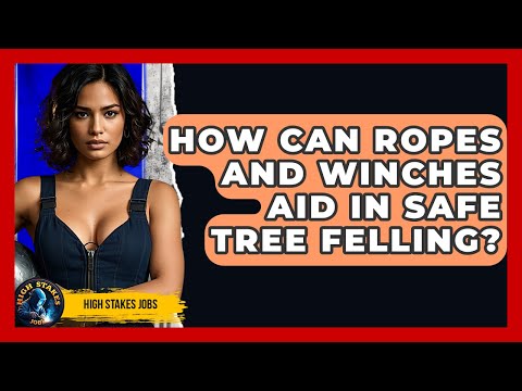 How Can Ropes And Winches Aid In Safe Tree Felling? - High Stakes Jobs