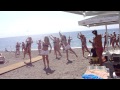 клубный танец на пляже в отеле Л"Океаника, Турция, Чамьюва 