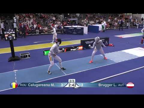 2023 243 T64 06 F F Individual Milano ITA WCH 5 BRUGGER AUT vs CALUGAREANU ROU