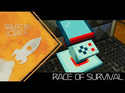 Blueprint Machine! | Minecraft Race Of Survival #24 (Galactic Science Modpack)