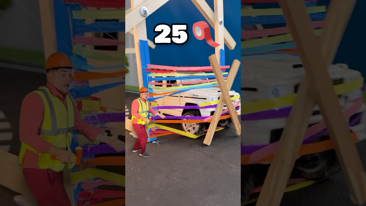 Remote control car and Barrier #builderc