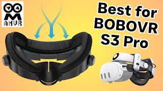 AMVR FC4A Facial Interface for Meta Quest 3 - The Best Facial Interface for Bobovr S3 Pro