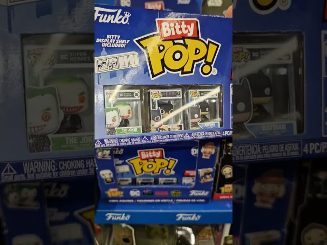 Vídeo relacionado con Funko Bitty Pop! DC - Batman, Batgirl, The Joker Y una Minifigura Misteriosa Sorpresa - 0.9 Inch (2.2 Cm) - DC Comics Coleccionable- Repisa Apilable Incluida - Idea de Regalo