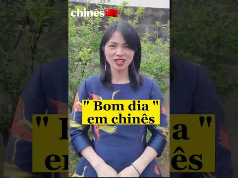 #shorts -"Bom dia" em chinês-curso de mandarim gratis-Aprenda chinês de graça com professora Lulu