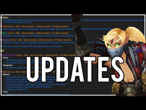 Recent 7.2 Updates - Assassination Rogue PvP WoW Legion 7.1.5