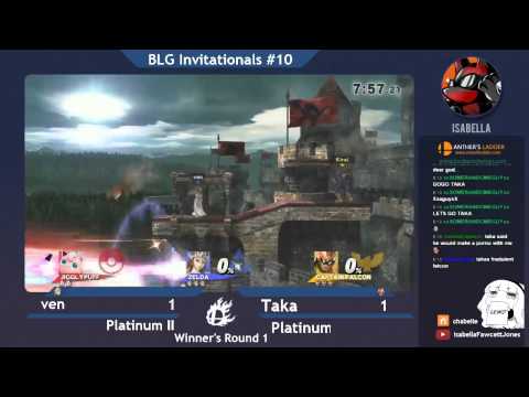 BLG #10 - Winner's Round 2 - ven (Zelda) vs Taka (Captain Falcon)