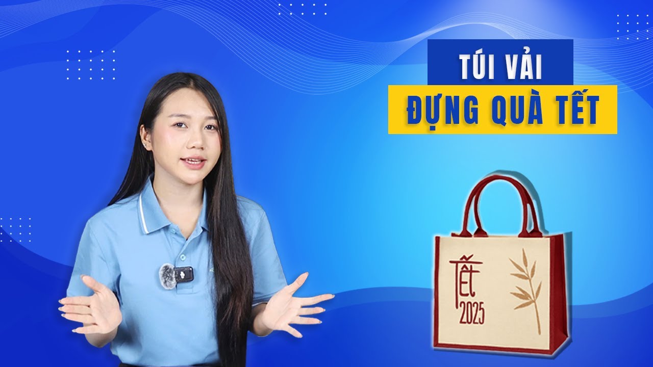 Túi Vải Đựng Quà Tết Sang Trọng – In Logo Theo Yêu Cầu | Vinpack