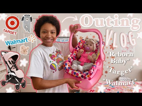 Outing Vlog W/Reborn Baby|Walmart,Target etc|Fun Role~Play|Reborns World