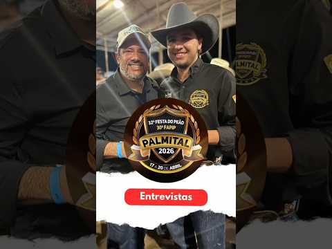 32ª FESTA DO PEÃO - PALMITAL-SP | ENTREVISTA COM O PRIETO.