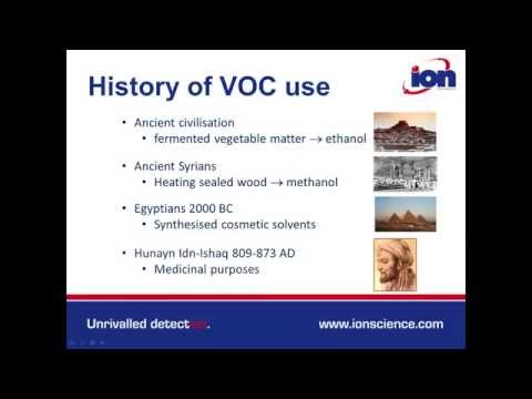 VOCs | A Review Of Exposure, Risks, Monitoring Methods and Regulatory Compliance