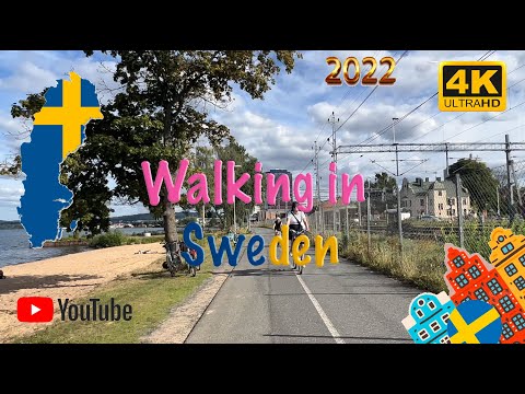 Walking in Sweden - Jönköping - Vätterstranden -/2022/Summer/How is Sweden ?🇸🇪