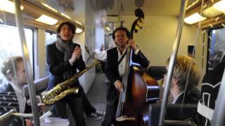 happy phly boyz in train form cannes to monaco