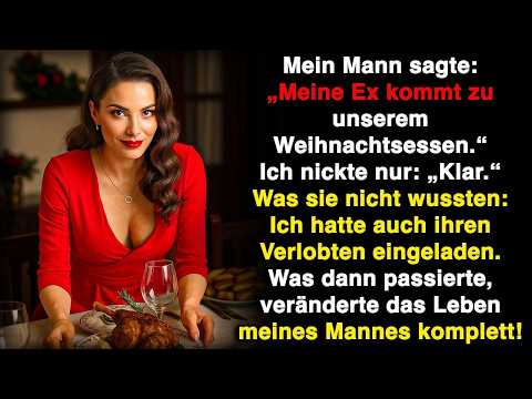 Mein Mann sagte: „Meine Ex kommt zum Weihnachtsessen.“ Ich lächelte – keiner ahnte, was dann kam!