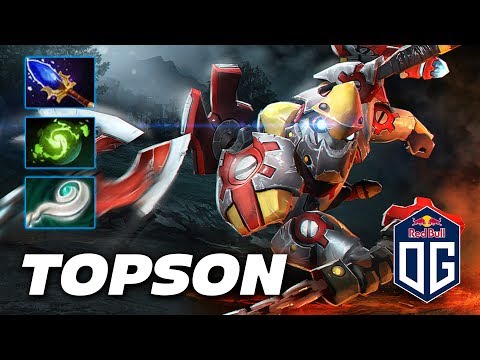 Topson Clockwerk - Team OG - Dota 2 Pro Gameplay
