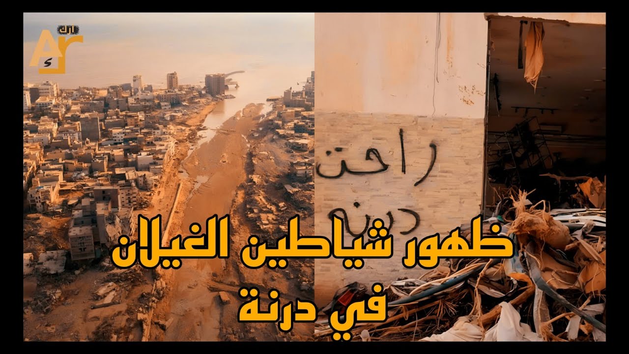 The real appearance of ghoul demons in Derna