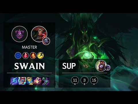 Swain Support vs Lulu - EUW Master Patch 11.10