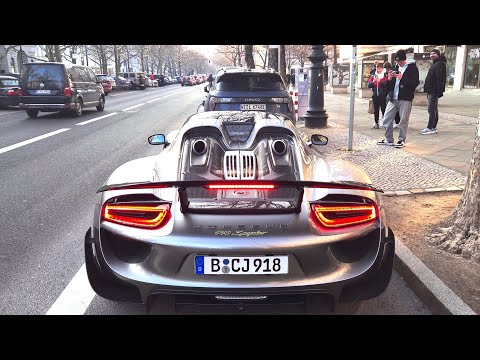 Thumbnail for 2014 Porsche 918 Spyder V8 Exhaust Sound by Porsche 918 Spyder