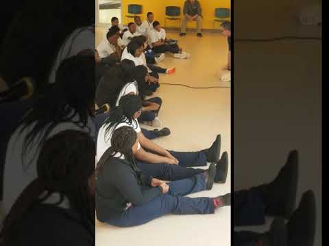 8th Grade CPR class