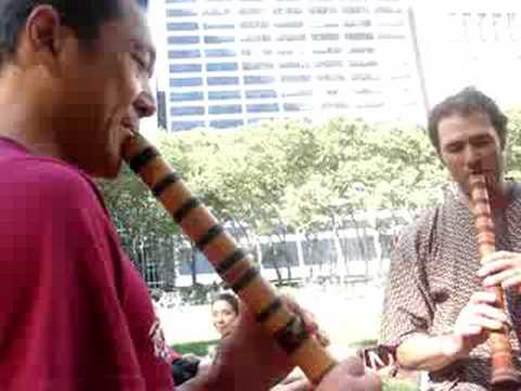 Shakuhachi at Obon Odori Japanese Festival New York City