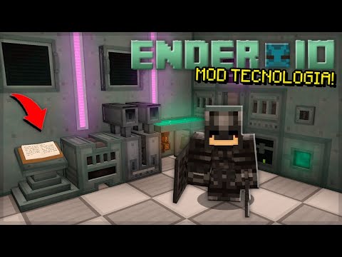 ✔️ ESSE MOD VAI DEIXAR SEU MINECRAFT FUTURISTA! - Ender IO