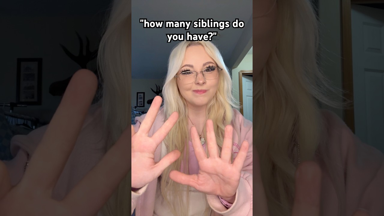 how many siblings do YOU have?💗🙌🏻 #trending #viralvideo #comedy #tiktok #shorts