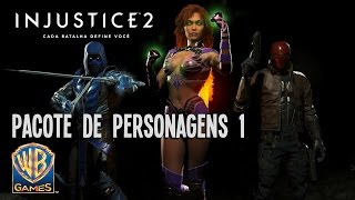 Injustice 2 -Revelados personagens da primeira DLC
