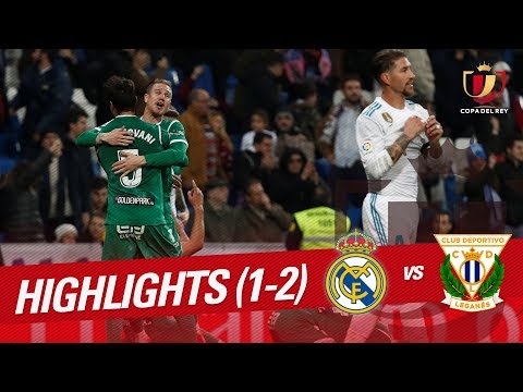 Highlights Real Madrid vs CD Leganés (1-2)