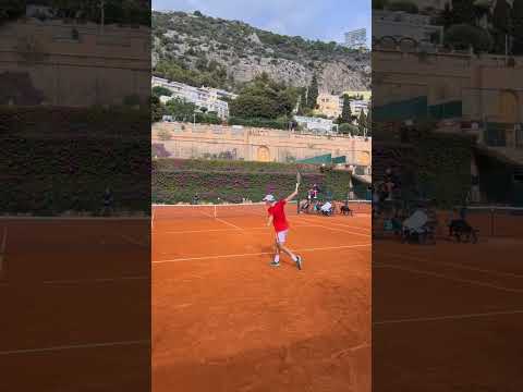 Working on taking the balls early with 14 year Lenny Petit #tennispro #tennis #fyp #tenis #lenny