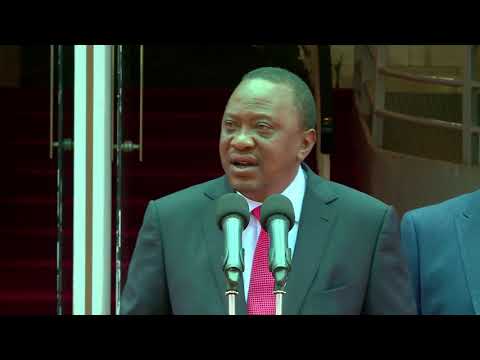 PRESIDENT UHURU KENYATTA'S REMARKS AFTER A MEETING WITH FORMER PRIME MINISTER RAILA ODINGA