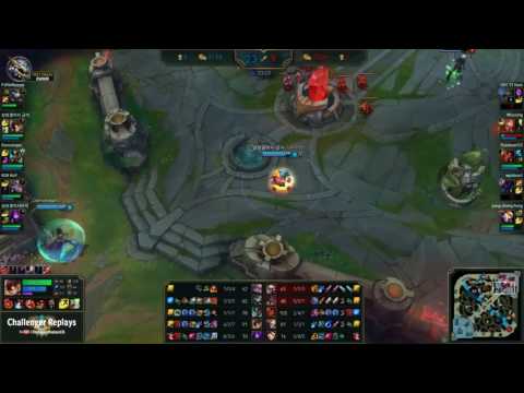 Ziggs AD Carry Highlights Ruler [Thách Đấu Hàn]