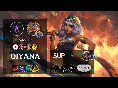 Qiyana Support vs Sett - KR Master Patch 10.9