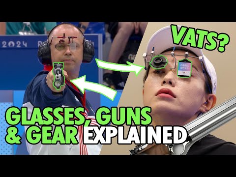Why Olympic Shooters Wear Funny Glasses (10m Air Pistol Gear Explained)