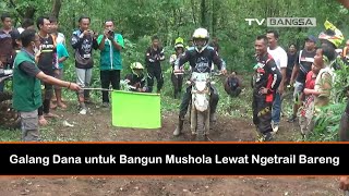 Galang Dana untuk Bangun Mushola Lewat Ngetrail Bareng