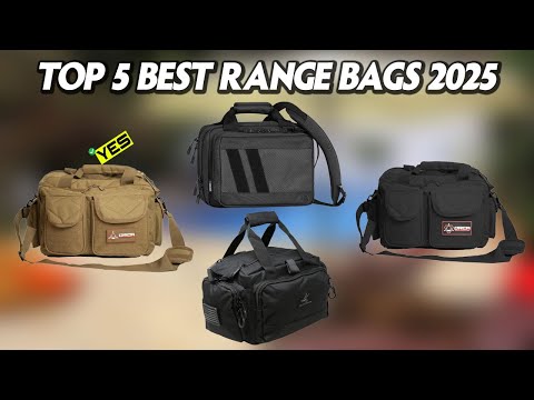 Top 5 Best Range Bags 2025 🏆 DON'T Buy a Range Bag Until You See This!
