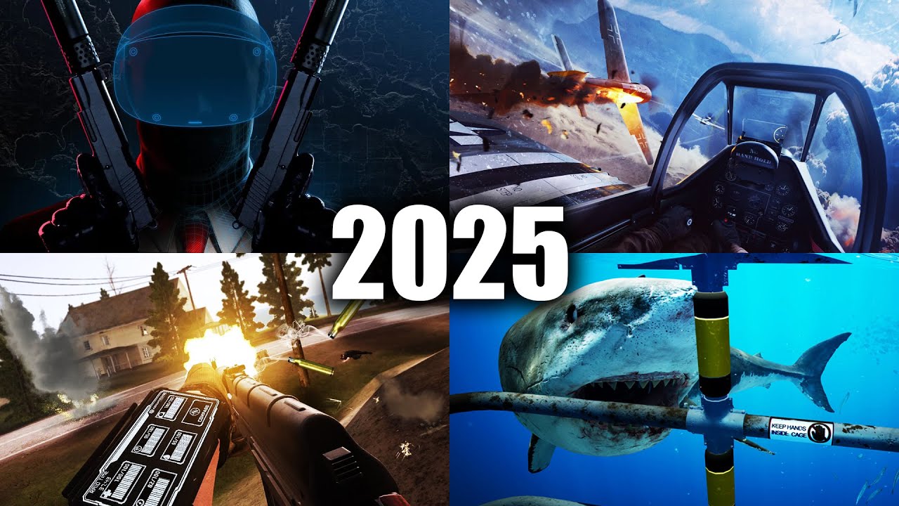 TOP 10 UPCOMING PSVR2 GAMES 2025
