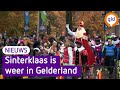 Sinterklaas en zijn pieten zijn weer in Gelderland!