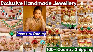 Exclusive Premium Brand Inspired Hand Crafted Bridal Jewellery Collection 2026 | Latest Designs