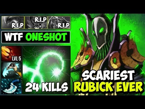 The Scariest Rubick Ever - WTF 1 Shot Morphling With Dagon Lvl5 + Fade Bolt BEST RUBICK PLAYER DOTA2